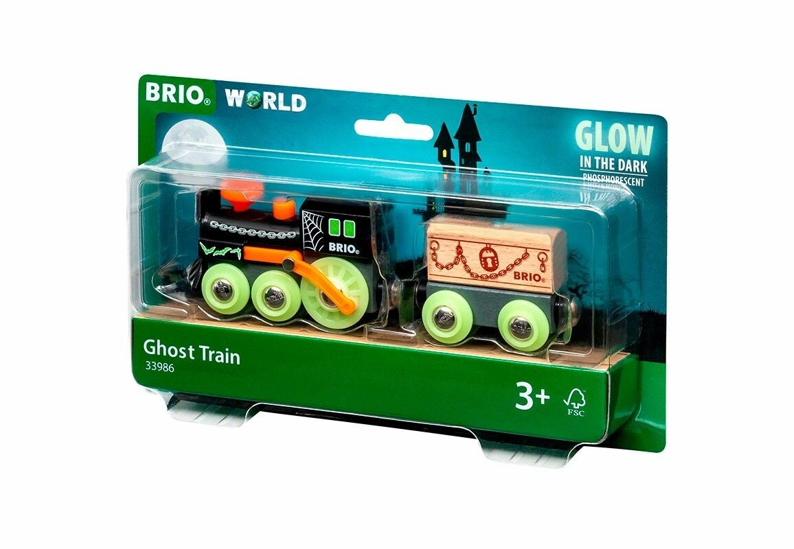 BRIO 33986 Поезд-призрак светящийся в темноте