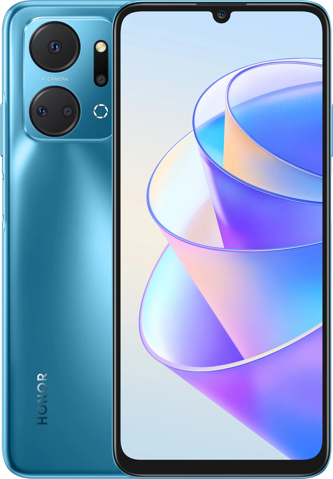 Смартфон HONOR X7a Plus 6/128 ГБ, Dual nano SIM, RU, синий океан