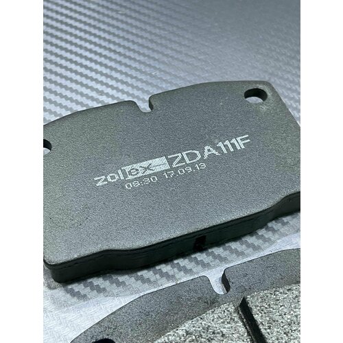 Колодки тормозные дисковые передние, комплект Zollex для а/м DAEWOO арт. ZDA111F