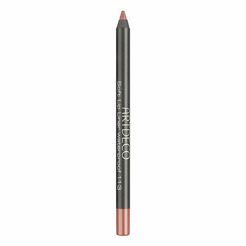 Карандаш для губ Artdeco Soft Lip Liner Waterproof водостойкий тон 113 warm nude карандаш для губ водостойкий soft lip liner waterproof 1 2г 158 magic mauve