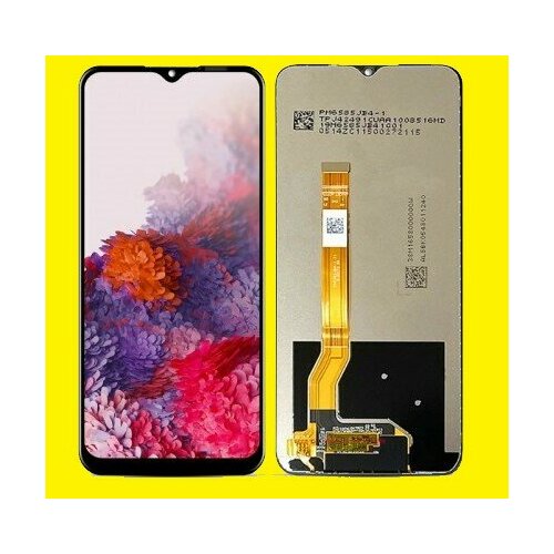 Дисплей для Realme C35 (RMX3511)-SVC смартфон realme c35 4 64gb glowing black rmx3511 черный