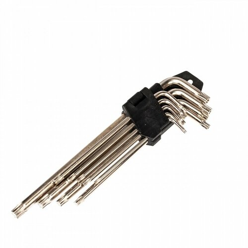 Набор ключей-звездочка Torx 9 штук 100-210мм 433₽
