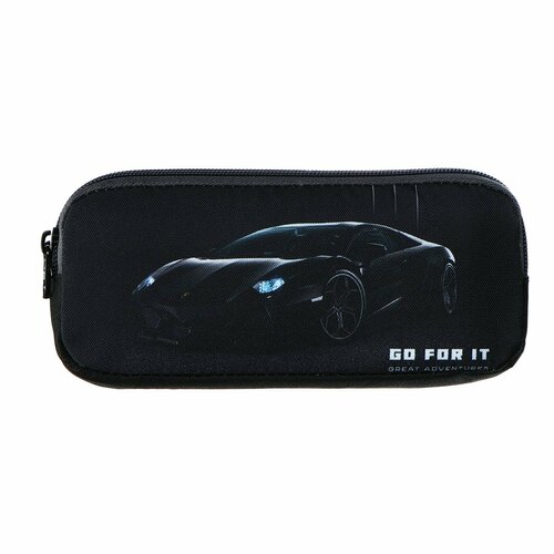 Пенал мягкий, 2 отделения, объёмный, 90 х 220 х 40 мм, Stavia 