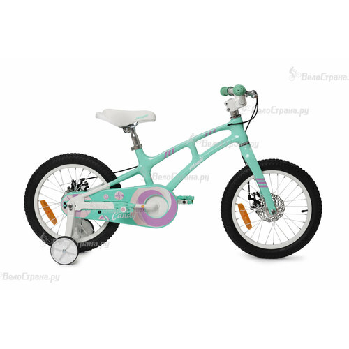 Детский велосипед Pifagor Candy 16 (2022) 16 Бирюзовый (105-120 см) велосипед forward nitro 16 16 1 ск 2022 бирюзовый ibk22fw16277