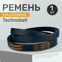 Ремень приводной A 1060 LP клиновой Technobelt A(A)1060 / Клиновидный. Для привода шнека, снегоуборщика, мотоблока, культиватора, мотокультиватора, станка, подъемника. Не зубчатый