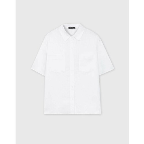 рубашка 1000 jeans размер m белый Рубашка Gloria Jeans, размер M (48-52), белый
