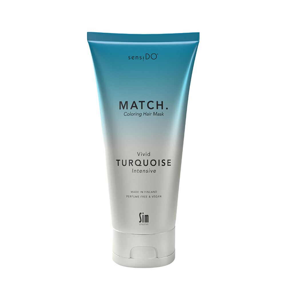 Маска оттеночная бирюзовая / SensiDo Match Vivid Turquoise 200 мл