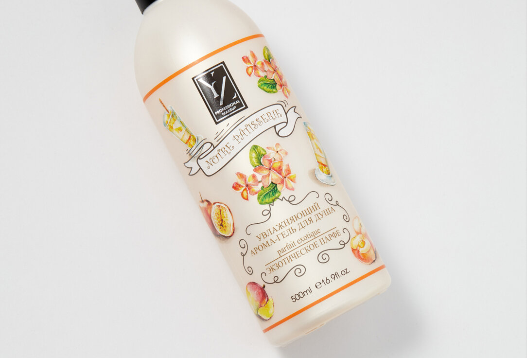 Аромагель для душа наша кондитерская экзотическое парфе yllozure 500 мл YlloZure (YZS) - фото №4