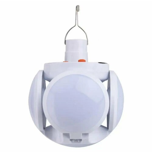 Фонарь уличный подвесной светодиодный на солнечной батарее аккумуляторный для кемпинга и дачи 624₽