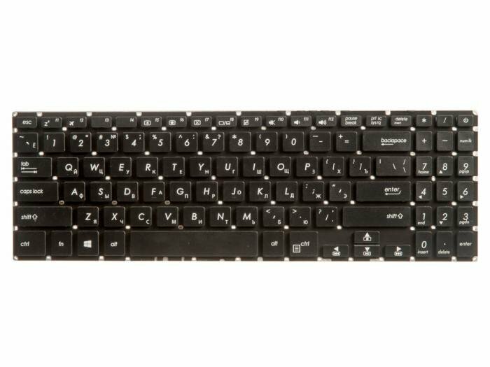 Клавиатура для ноутбука Asus X507, X507MA, X507U, X507UA, X507UB чёрная