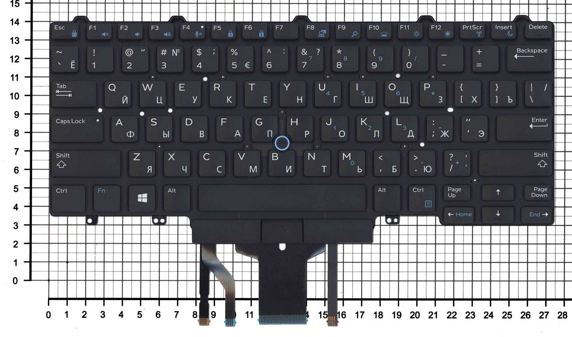 Клавиатура для ноутбука DELL E5450