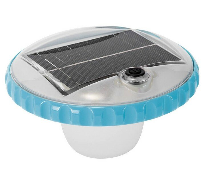 Прожектор светодиодный Intex плавающий, на солнечной батарее.