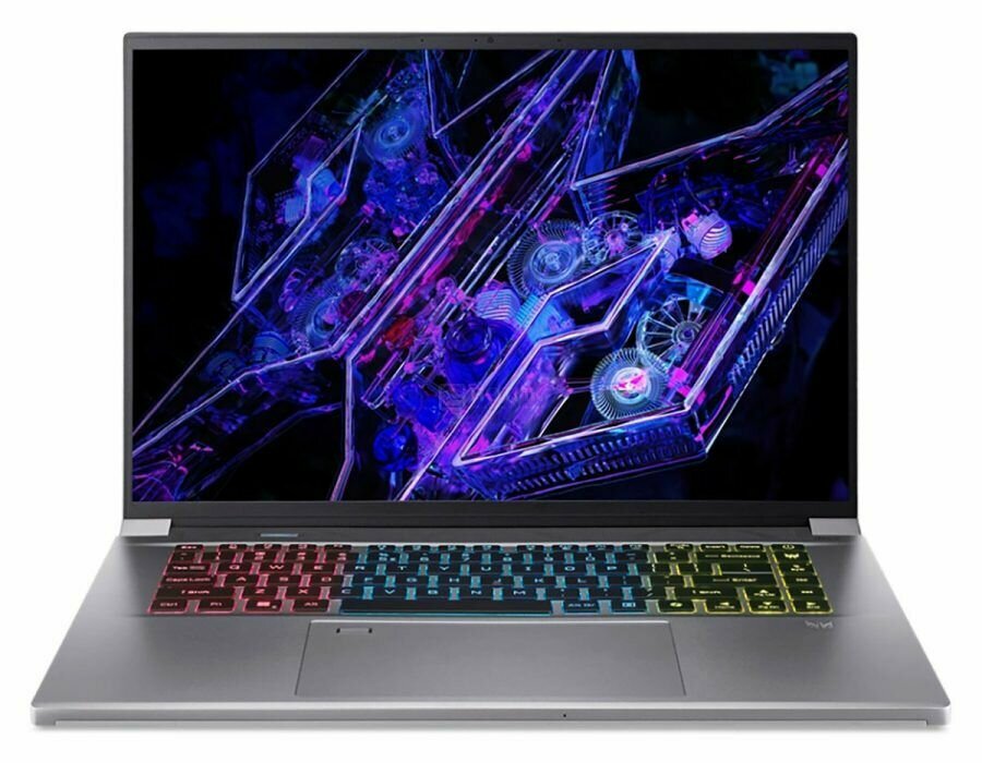 Ноутбук Acer Predator Triton Neo 16 PTN16-51-72K6 16 (2560x1600) IPS/Intel Core Ultra 7 155H/16 GB DDR5/1024 GB SSD/NVIDIA GeForce RTX 4060 для ноутбуков (8 GB)/Windows 11 Home, Серебристый (NH. QPNCD.002)