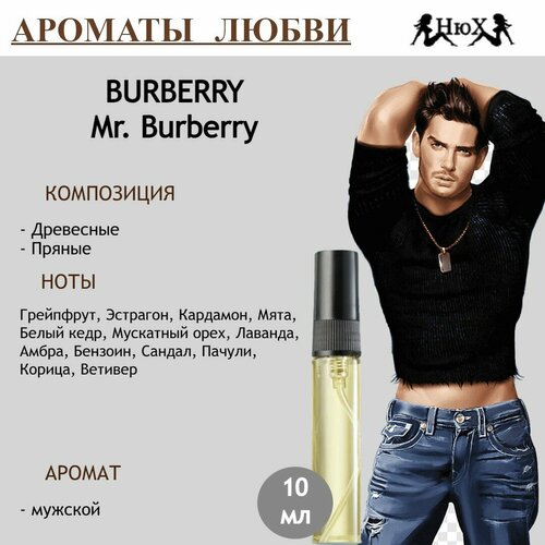 Парфюмерная вода Mr Burberry, 10мл