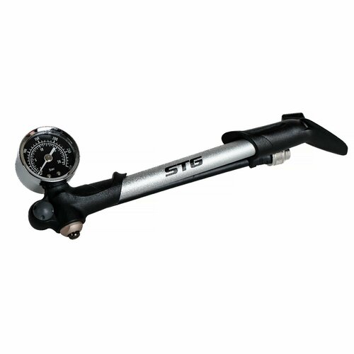 Насос ручной STG высокого давления GS-02PT алюминий серебристый с черным 3587₽