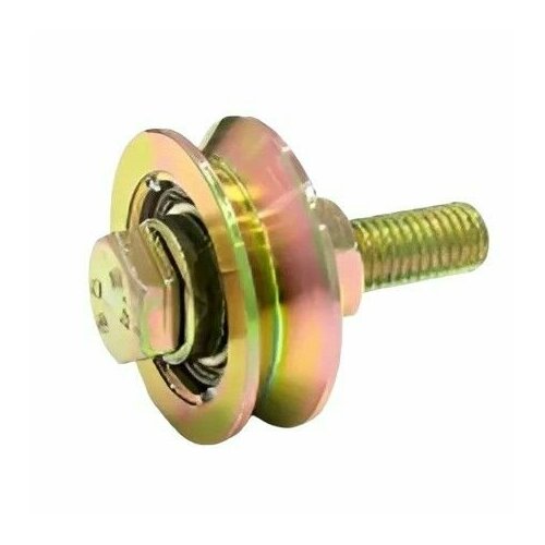 Ролик для откатных ворот металлический 48x15 мм, с подшипником, V-паз - Rv 48x15