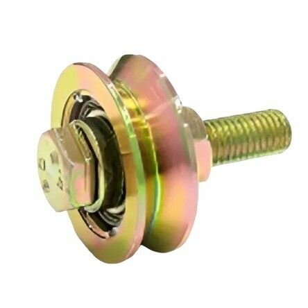 фото Ролик для откатных ворот металлический 58x17 мм, с подшипником, V-паз - Rv 58x17