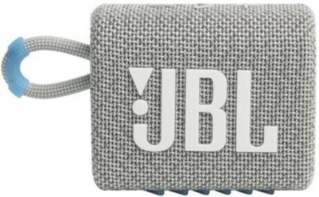 Портативная акустика JBL Go 3 Eco WHITE