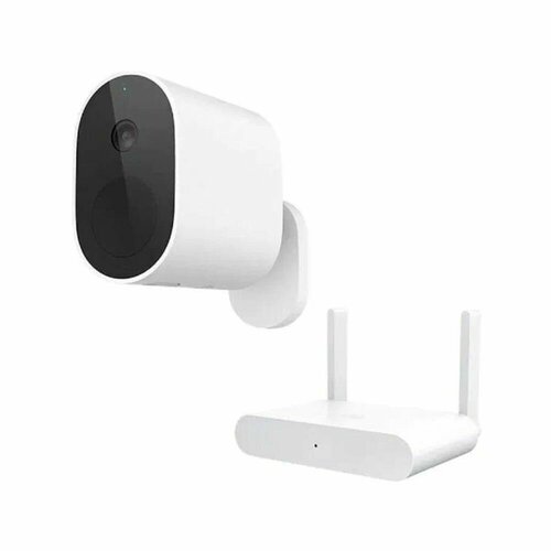 Камера видеонаблюдения Xiaomi IP-камера Mi Wireless Outdoor Security Camera 1080p (+ рессивер) (BHR4435GL) (722004) {20}