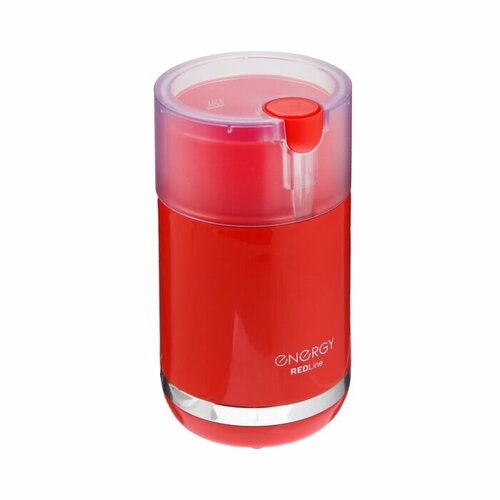 Energy Кофемолка Energy EN-114, электрическая, ножевая, 150 Вт, 70 г, красная кофемолка energy en 114 цвет красный 150 вт