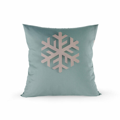 Наволочка для декоративной подушки новогодняя, 45х45 см, Good Room