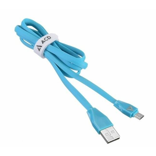 USB кабель ACD-Life MicroUSB / USB-A TPE, 1м, синий (ACD-U920-M1L)