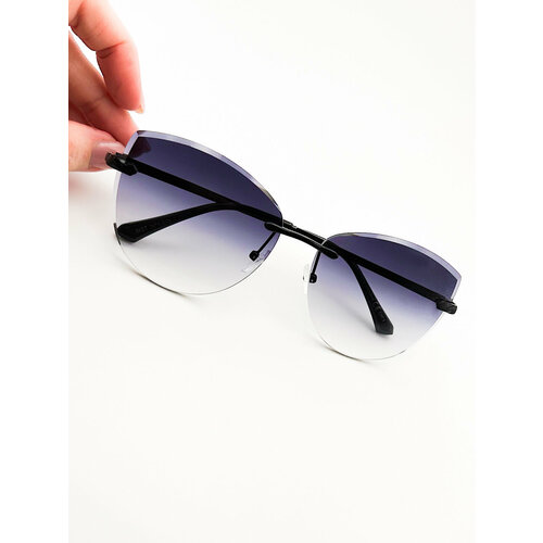 Солнцезащитные очки Zhejiang Kangcheng Industry 211, фиолетовый, черный