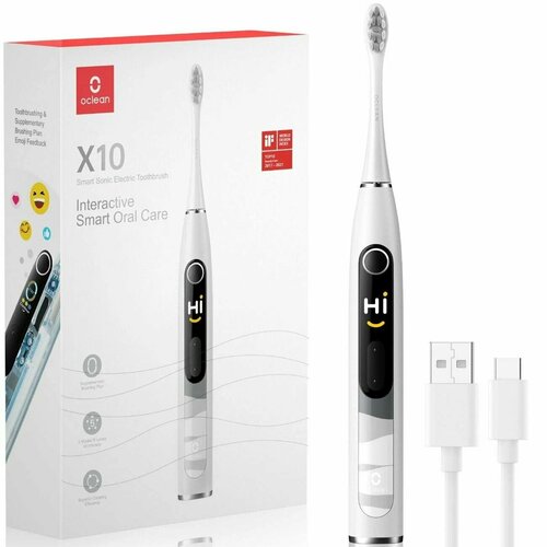 Электрическая зубная щетка Oclean X10 Smart Electric Toothbrush Gray 529000₽