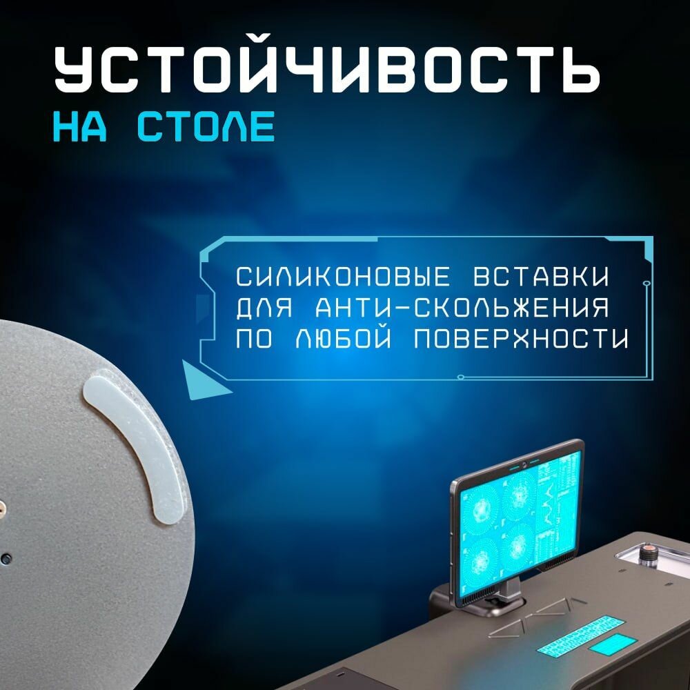 Подставка для телефона / Подставка для планшета / Держатель металлический — фото 1