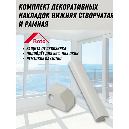 Комплект декоративных накладок нижняя створчатая и рамная 290₽