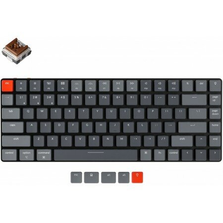 Клавиатура Keychron K3 V2 RGB K3-E3-RU (Keychron Low Profile Optical Brown)