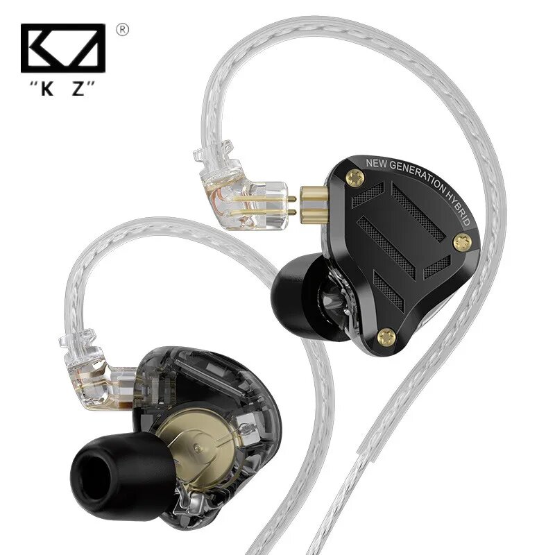 KZ ZS10 Pro 2 металлические внутриканальные наушники, ZS10 Pro 2 No MIC — фото 1