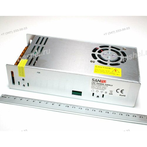 12V 500W 40A 200-240VAC PS-500-H1V12 Модуль питания сетевой блок питания с винтами 200x98x49мм SANPU 16640₽