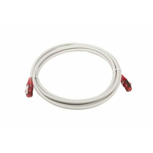 Патч-корд Hyperline PC-LPM-STP-RJ45-RJ45-C5e-3M-LSZH-GY серый