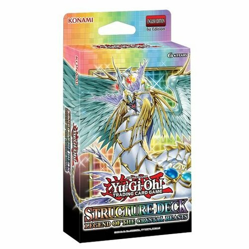 Настольная игра Yu-Gi-Oh - готовая колода Legend of the Crystal Beasts на английском языке