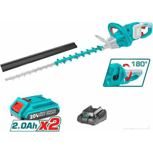 Кусторез Total THTLI400282 с 1-им АКБ 32728₽