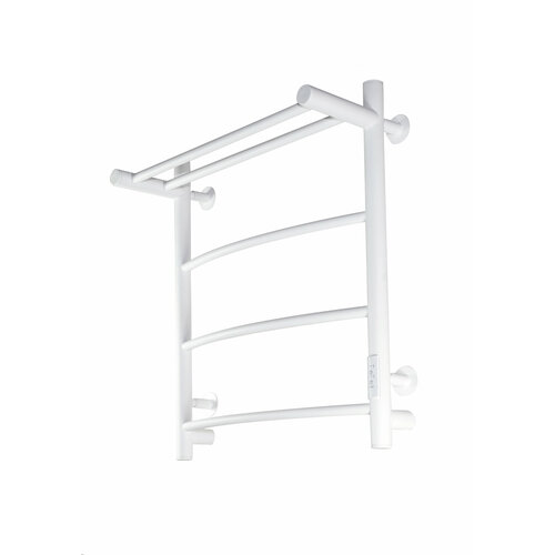 Полотенцесушитель электрический WORK-Паритет 60x50 белый с терморегулятором 3 перекладины полка 9650₽