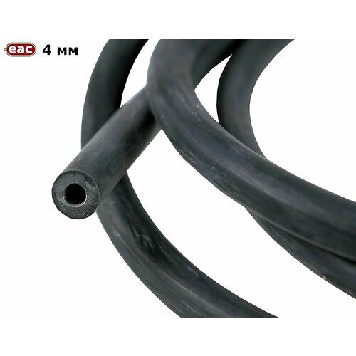 Шланг газовый 4 мм резиновый (1 метр)