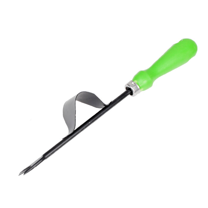 фото Корнеудалитель`Урожайная сотка` садовый с металлическим черенком и пластиковой ручкой