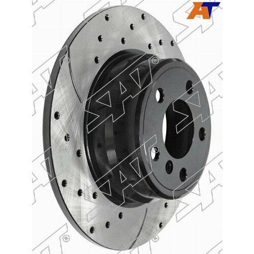 Комплект дисков тормозных зад перфорированные BMW X5 E53 SAT ST-34216859678PF 15382₽