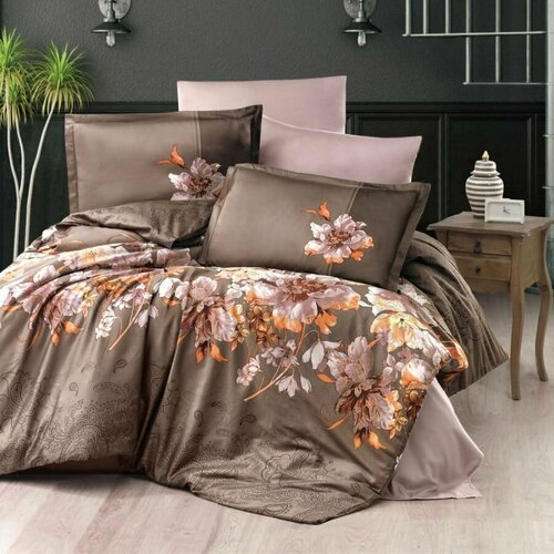 Постельное белье сатин евро