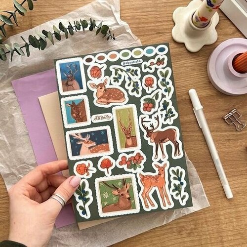 Стикерпак Олени А5 480₽