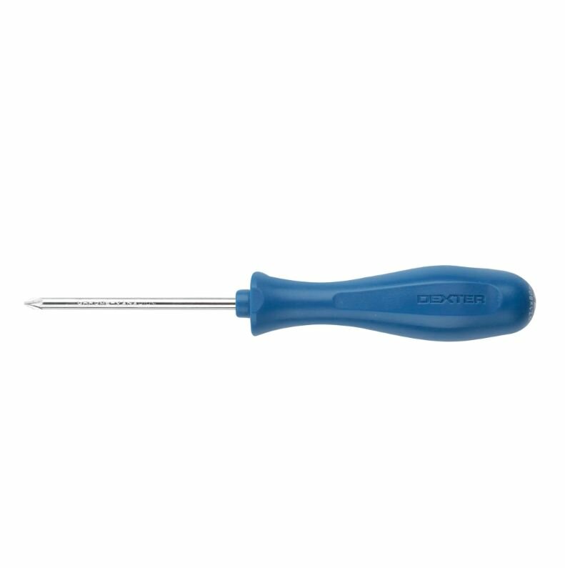 Отвёртка крестовая Dexter Basic PZ 1x80 мм