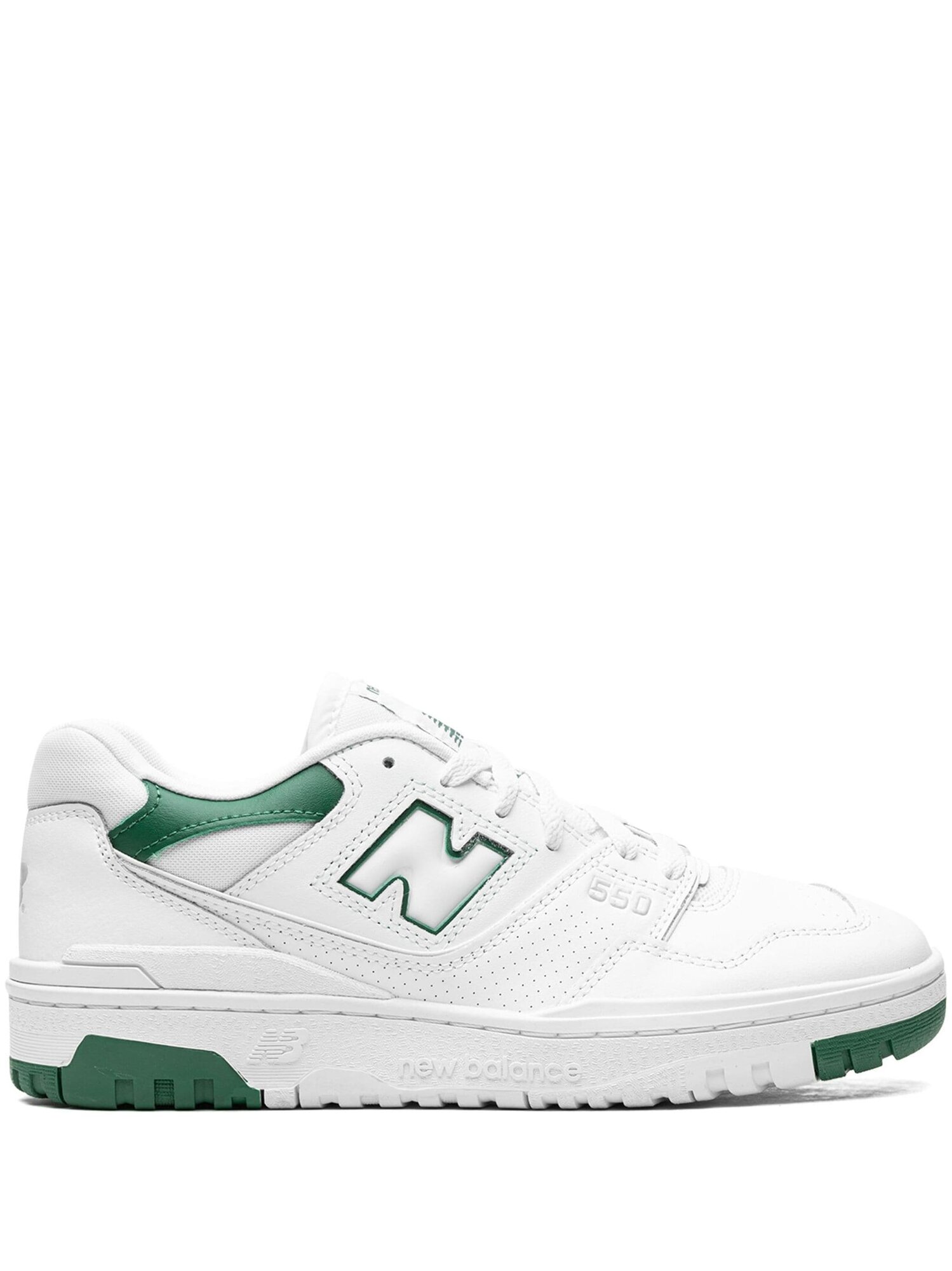 Кроссовки New Balance 550R White Green Cream, размер 13 US, белый,