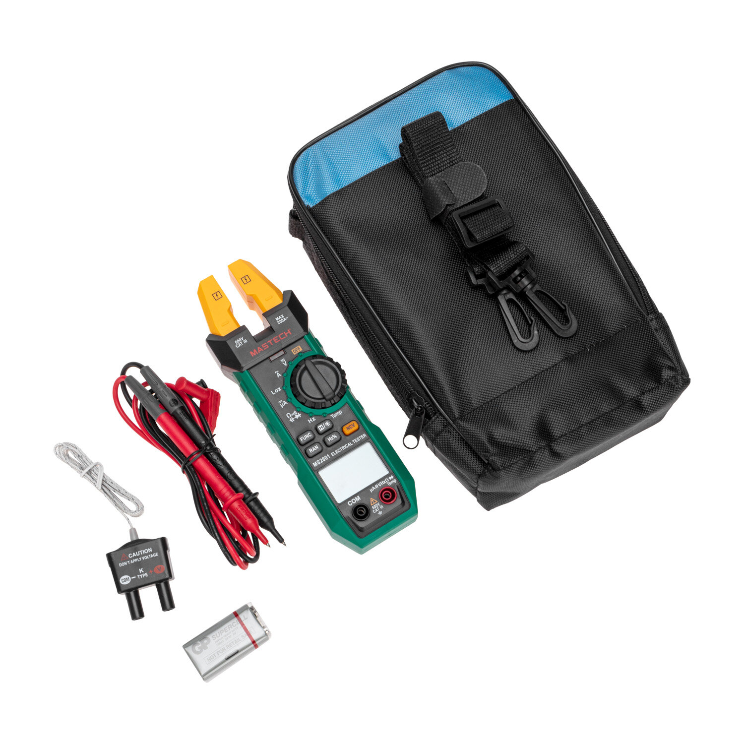 Токовые Клещи Клещи токоизмерительные MASTECH MS2601 (открытые)