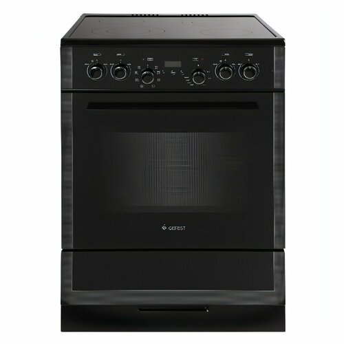 Электрическая плита 60 см Gefest ЭП Н Д 6560-03 С1ВS черная 47499₽
