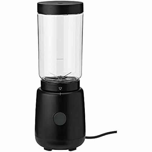 RIG-TIG Foodie Smoothie Blender Персональный шейкер для фруктов и овощей Шейкермиксер с корпусом из пластика и нержавеющей стали Съемный контейнер для напитков Кухонные аксессуары 05 литра черный 1543900₽