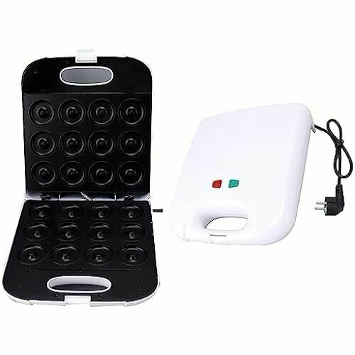 Мини-пончиковая машина машина для пончиков с антипригарным покрытием на 12 пончиков вилка европейского стандарта 220 В завтрак закуски десерты 2906500₽