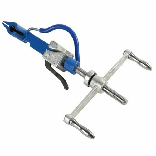 Инструмент для натяжения и резки стальной ленты.