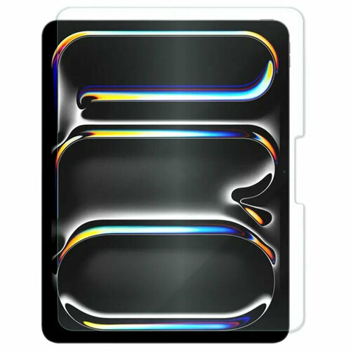 Защитное стекло для Apple iPad Pro 2024 13.0" Zibelino бесцветный, прозрачный